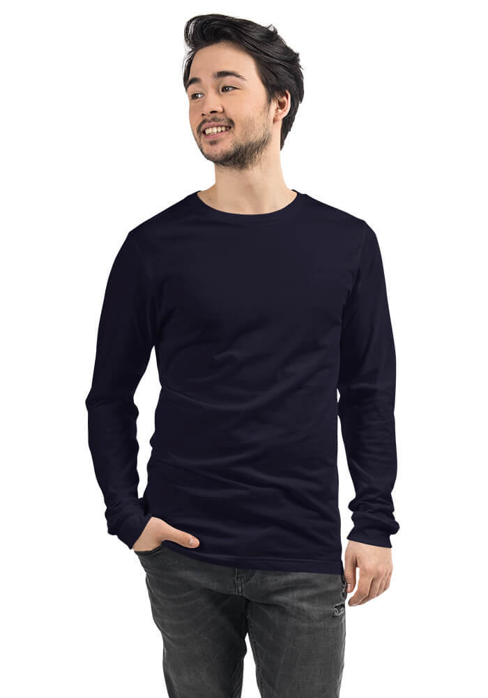 Long Sleeve Tee - Navy