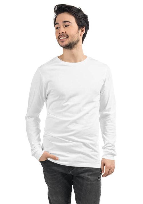 Long Sleeve Tee - White