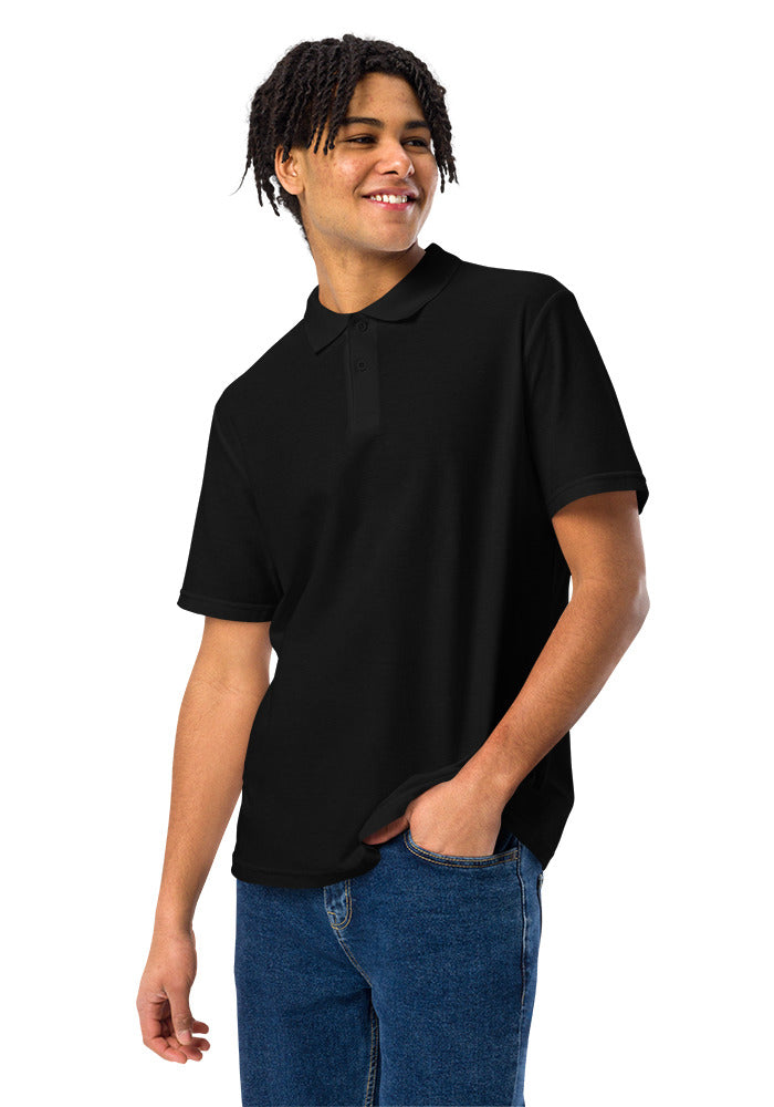 Pique Polo - Black