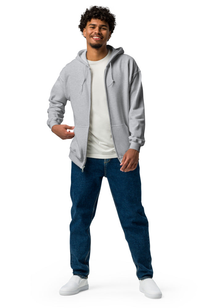 Zip Hoodie - Sport Gray