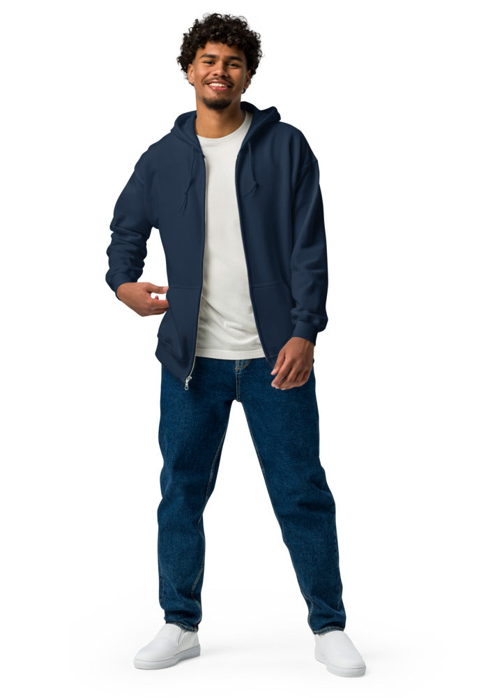 Zip Hoodie - Navy